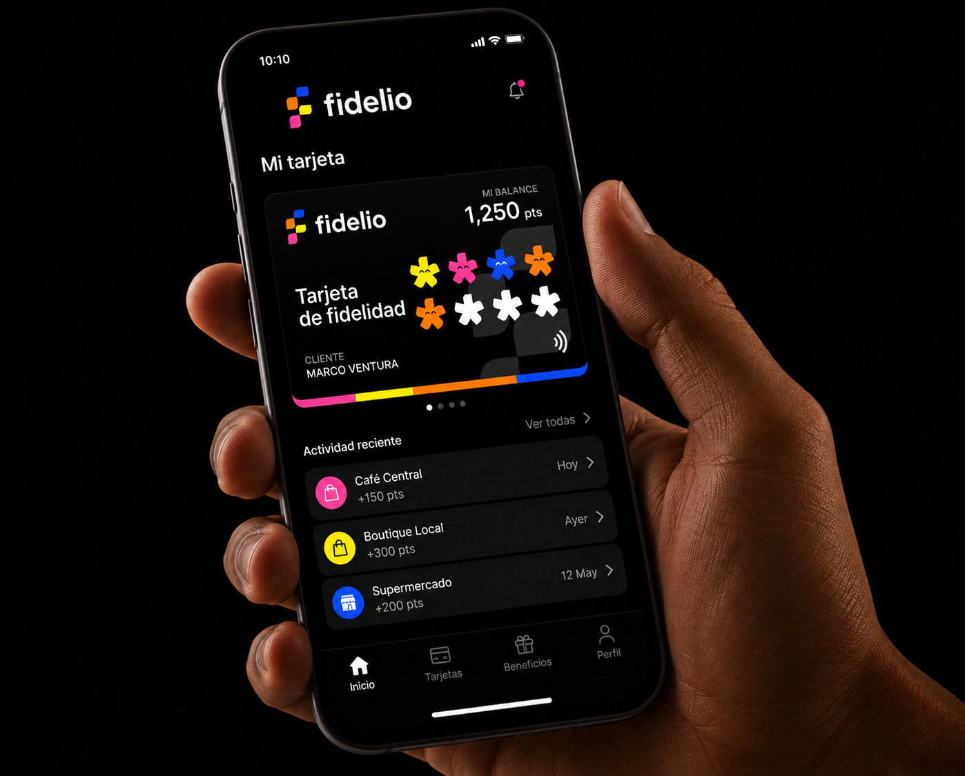 Fidelio App Mockup